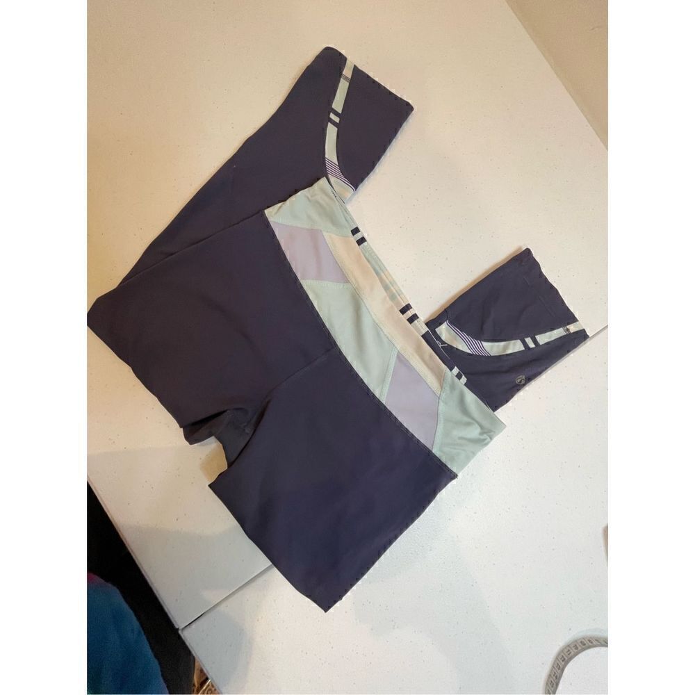 Lululemon athletics blue capris size 6